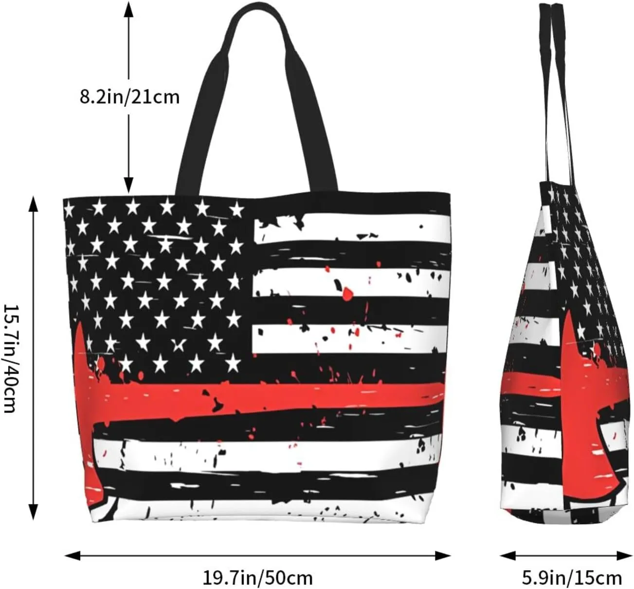 Red Pinks Candy Cane Swirling Women's Tote Bag Large Capacity Single Shoulder Bags Handbag for Shopping Work