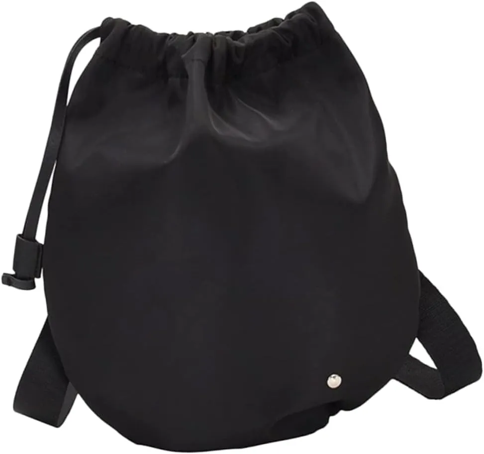 Shoulder Bag Large Capacity Drawstring Bucket Crossbody Bag Oxford Nylon Material Stylish Present for Women Girls Mom