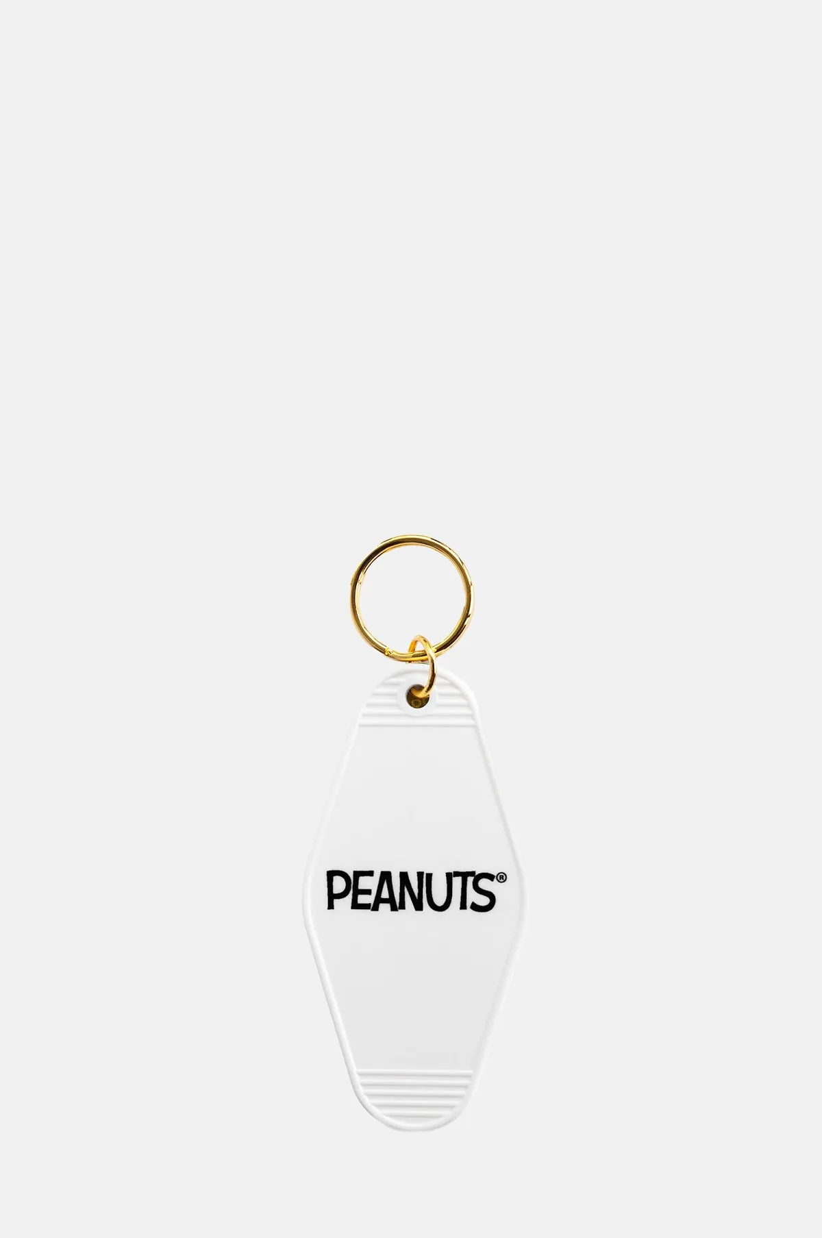 Snoopy Smiley Key Tag