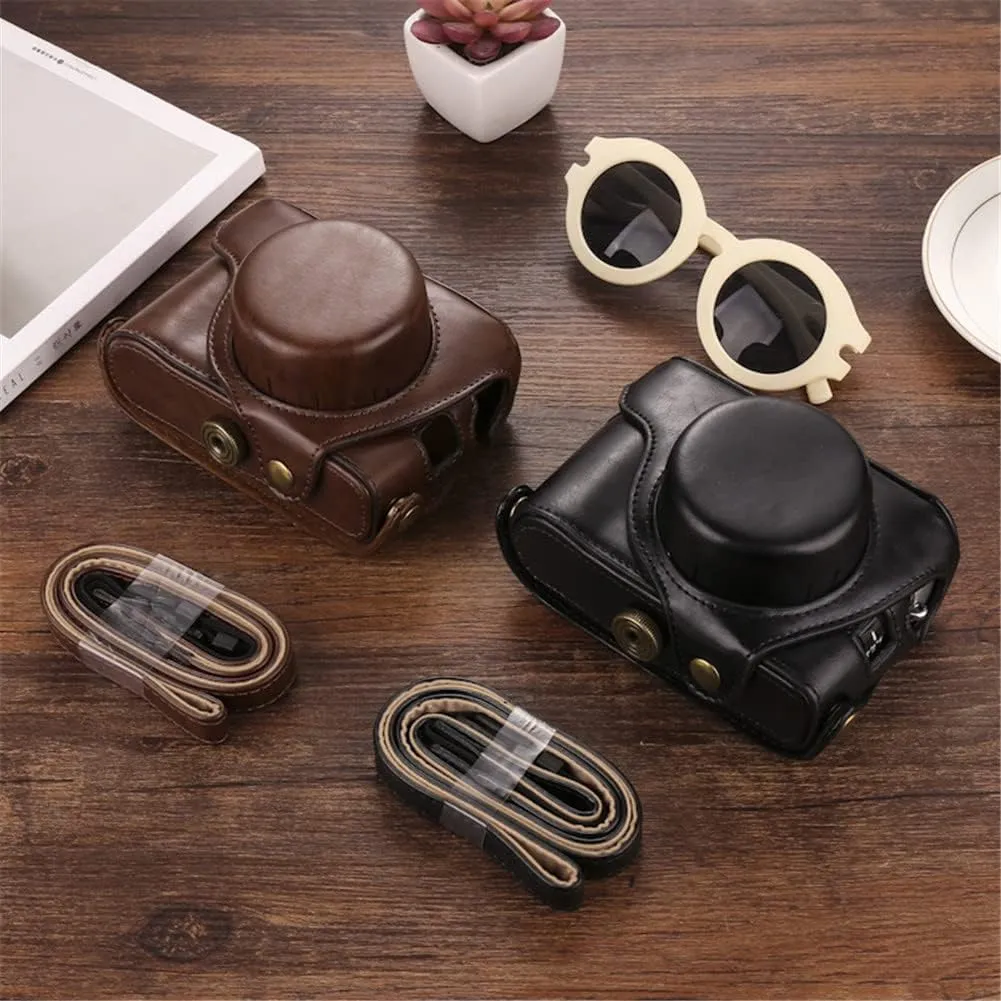 Soft Leather Camera Case Bag   Shoulder Strap for Fujifilm X100V X100F X100T X100S X100 Camera Accessory Part