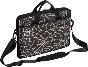 Spiders Fun Texture Laptop Shoulder Bag Tablet Computer Notebook Sleeve Messenger Bags Carrying Case with Strap Briefcase Tote for 14 15 in Laptops