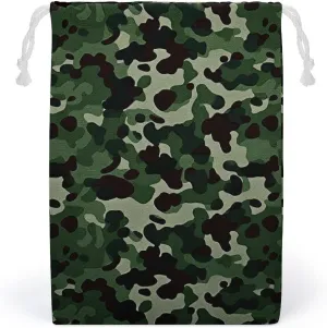 Storage Bags Makeup Bag Toy Bag Reusable Bags Toiletry Green Camouflage Printed Organizer Multi Purpose Foldable Ditty Bag Travel Pouch
