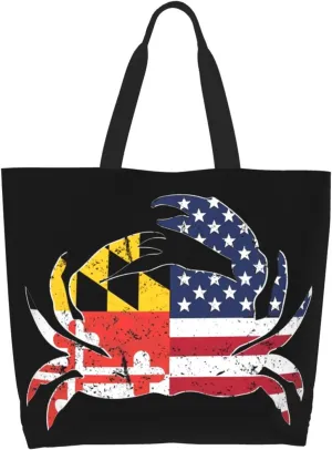 Swedish Sweden Flag Women's Tote Bag Large Capacity Single Shoulder Bags Handbag for Shopping Work