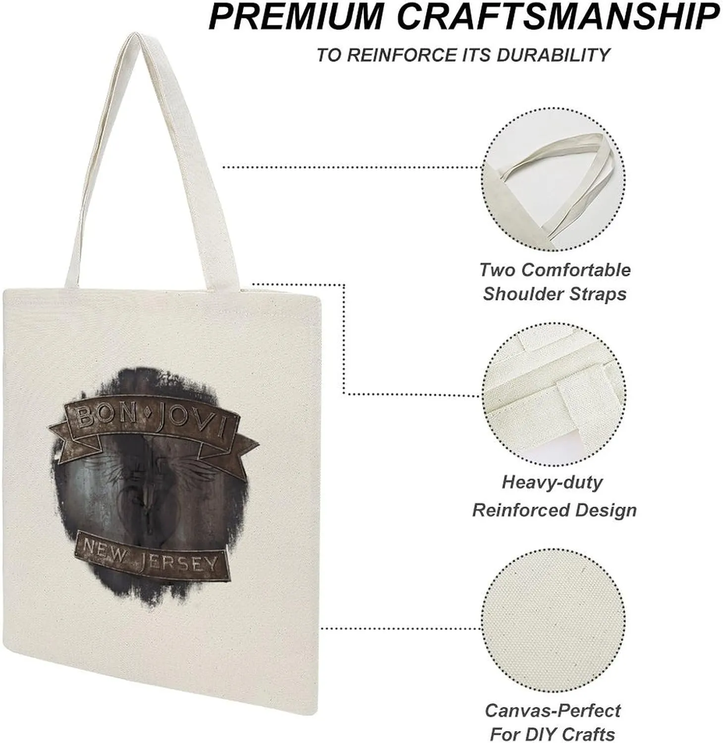 Unisex Basic Versatile Handbag Durable totebag