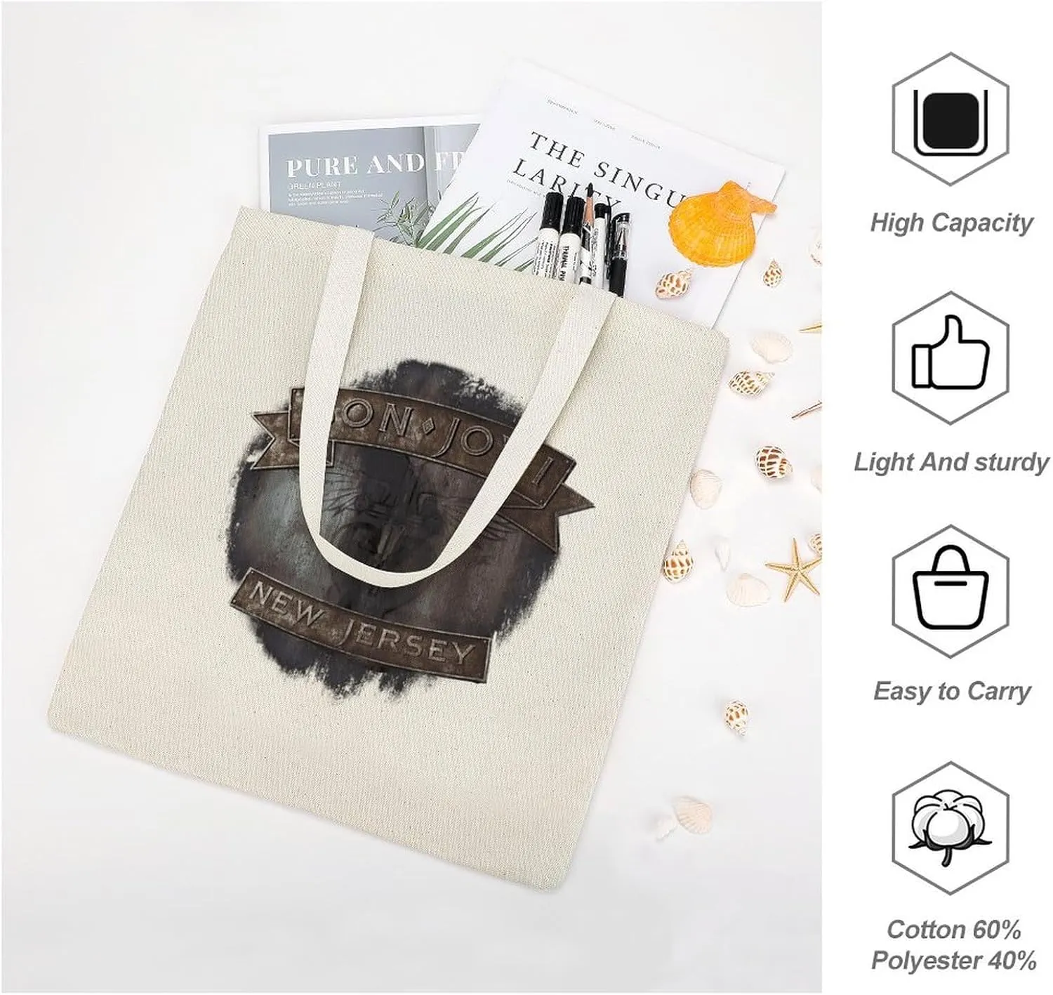 Unisex Basic Versatile Handbag Durable totebag