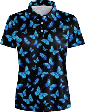 Women's Golf Shirt Moisture Wicking Quick Dry Polo Shirts Golf Outfits Golfer Gifts Ladies Polo Shirts