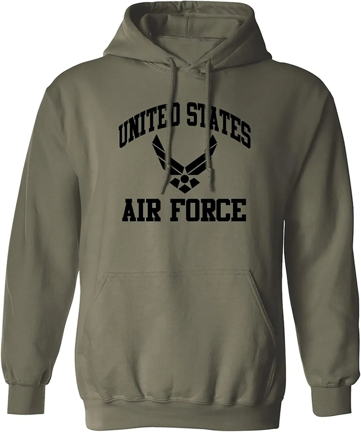 zerogravitee US Air Force Wings Adult Hooded Sweatshirt